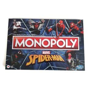 Monopoly Marvel Spider-Man Edition Hasbro F3968 New Release 2021 Factory Sealed